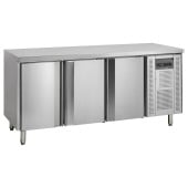 Tefcold Slimline Counter Fridge 3 Door 360 Litre