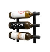 Wall Mounted Wine Rack - 3 Bottles