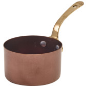 GenWare Copper Vintage Steel Mini Sauce Pan 9 x 5.25cm/9.8" (Pack of 6)