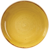 Churchill Stonecast Mustard Yellow Evolve Coupe Bowl 18.2cm/7.13" (Pack of 12)