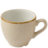 Churchill Stonecast Nutmeg Cream Cafe Espresso Cup 10cl/3.5oz (Pack of 12)