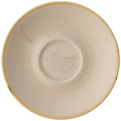 Churchill Stonecast Nutmeg Cream Cafe Cappuccino Saucer 15.6cm/6.25" (Pack of 12)