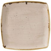 Stonecast Nutmeg Cream Deep Square Plate 26.8x26.8cm