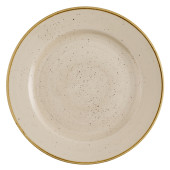 Churchill Stonecast Nutmeg Cream Profile Plate 26.1cm/10.3" (Pack of 12)