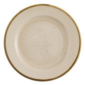 Churchill Stonecast Nutmeg Cream Profile Plate 21cm/8.3" (Pack of 12)