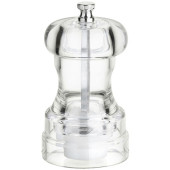 Clear Acrylic Salt/Pepper Grinder 10cm/4" (Pack of 6)