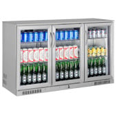 Sterling Pro SP3HC-STS Triple Door S/S Bottle Cooler 338L