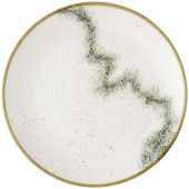 Churchill Stonecast Spice Barley White Evolve Coupe Plate 21.7cm/8.7" (Pack of 12)