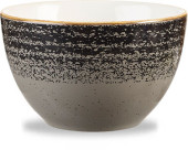 Studio Prints Homespun Charcoal Black Sugar Bowl 22.7cl 6.2x9.8cm