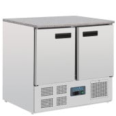 Polar G-Series Double Door Counter Fridge 240 Litre