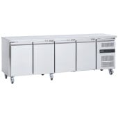 Sterling Pro 4 Door Refrigerated Counter 553 Litres