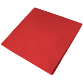 D63P-R Dinner Napkins 40cm 3ply Red (Pack of 1000)