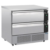 Polar U-Series Low Height Chef Base Commercial Freezer 4x GN 1/1