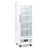 Polar G-Series Upright White Display Fridge 218 Litre