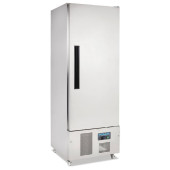 Polar Single Door Slimline Fridge Stainless Steel 440 Litre