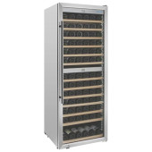 Polar G-Series Dual Zone Wine Fridge Stainless Steel 109 Bottle
