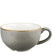 Churchill Stonecast Peppercorn Grey Cappuccino Cup 340ml/12oz (Pack of 12)