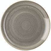 Churchill Stonecast Grey Evolve Coupe Plate 27.5cm/10.8" (Pack of 12)