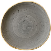 Stonecast Grey Organic Round Plate 21cm