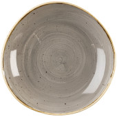 Churchill SPGSOGB11 Stonecast Grey Organic Round Bowl 25.3cm 110cl