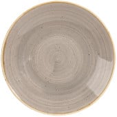 Churchill SPGSPD251 Stonecast Grey Deep Coupe Plate 25.5cm