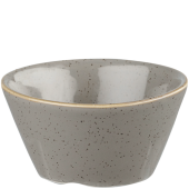 Churchill Stonecast Peppercorn Grey Sauce Dish 8 x 8cm/3.13 x 3.13" 90ml/3.17oz (Pack of 12)