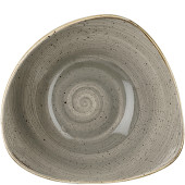 Churchill Stonecast Peppercorn Grey Lotus Bowl 18.5cm/7.25" 370ml/13.02oz (Pack of 12)