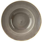 Churchill SPGSVWBL1 Stonecast Grey Wide Rim Bowl 28cm 46.8cl