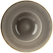 Churchill Stonecast Peppercorn Grey Wide Rim Bowl 24cm/9.44" 284ml/10oz (Pack of 12)