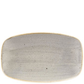 Stonecast Grey Oblong Chefs Plate 7.8"x 4.75"
