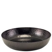 GenWare Black Hammered Aluminium Platter 31cm