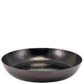 GenWare Black Hammered Aluminium Platter 44cm