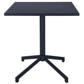 Bolero Porto Folding Table Slate Blue 700 x 750mm