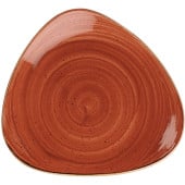 Churchill Stonecast Spiced Orange Lotus Plate 31.1cm/12.19" (Pack of 6)
