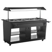Buffalo Black Heated Buffet Bar 4x 1/1GN 2kW
