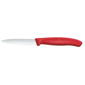 Victorinox Swiss Classic Paring Knife Wavy Red 8cm
