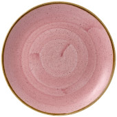 Churchill Stonecast Petal Pink Evolve Coupe Plate 27.5cm/10.8" (Pack of 12)