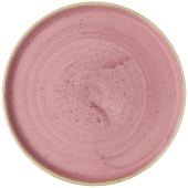 Churchill Stonecast Petal Pink Walled Plate 21cm/8.67" (Pack of 6)