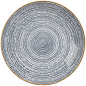 Churchill Studio Prints Homespun Slate Blue Coupe Bowl 18.2cm/7.13" 426ml/15oz (Pack of 12)