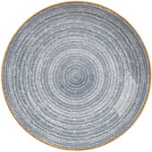 Churchill Studio Prints Homespun Slate Blue Coupe Bowl 24.8cm/9.75" 1.136L/39.98oz (Pack of 12)