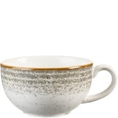 Churchill Studio Prints Homespun Stone Grey Cappuccino Cup 227ml/8oz (Pack of 12)