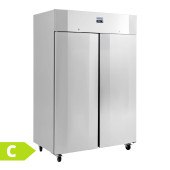 Polar U-Series Energy Efficient Double Door Upright Freezer