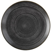 Churchill Stonecast Raw Black Evolve Coupe Plate 26cm/10.25" (Pack of 12)