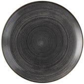 Churchill Stonecast Raw Black Evolve Coupe Plate 28.8cm/11.25" (Pack of 12)