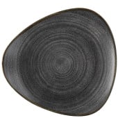 Churchill Stonecast Raw Black Lotus Plate 26.5cm/10" (Pack of 12)