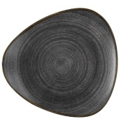 Churchill Stonecast Raw Black Lotus Plate 22.9cm/9" (Pack of 12)