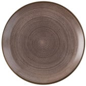 Churchill Stonecast Raw Brown Evolve Coupe Plate 28.8cm/11.25" (Pack of 12)