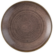Churchill Stonecast Raw Brown Evolve Coupe Plate 16.5cm/6.5" (Pack of 12)