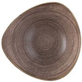 Churchill Stonecast Raw Brown Lotus Plate 22.9cm/9" (Pack of 12)