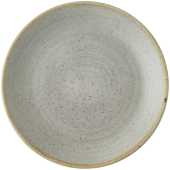 Churchill Stonecast Raw Grey Evolve Coupe Plate 16.5cm/6.5" (Pack of 12)